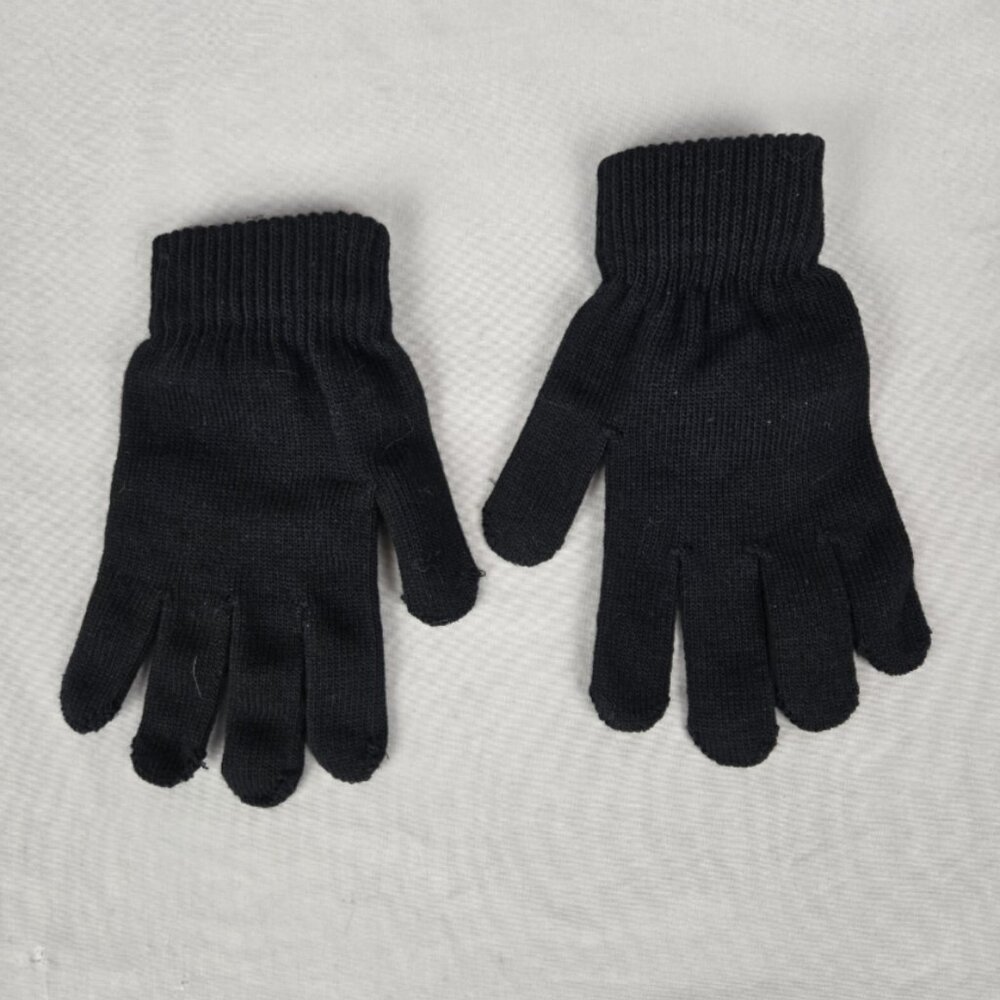Glow in the Dark Skeleton Gloves Fancy Dress Halloween Youth Costume Accessory - Picture 2 of 4